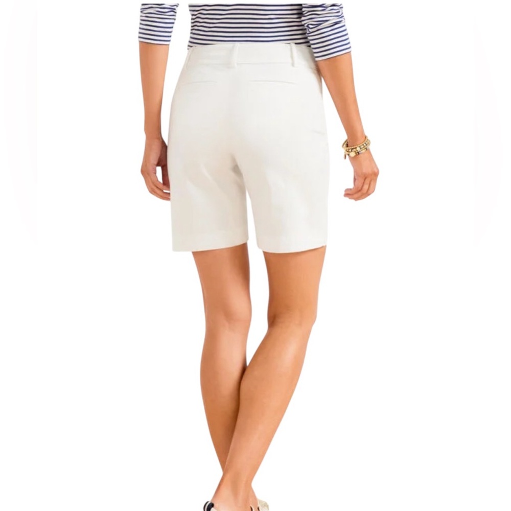 Talbots Sailor Shorts Women's White Size 8P - Picture 2 of 10
